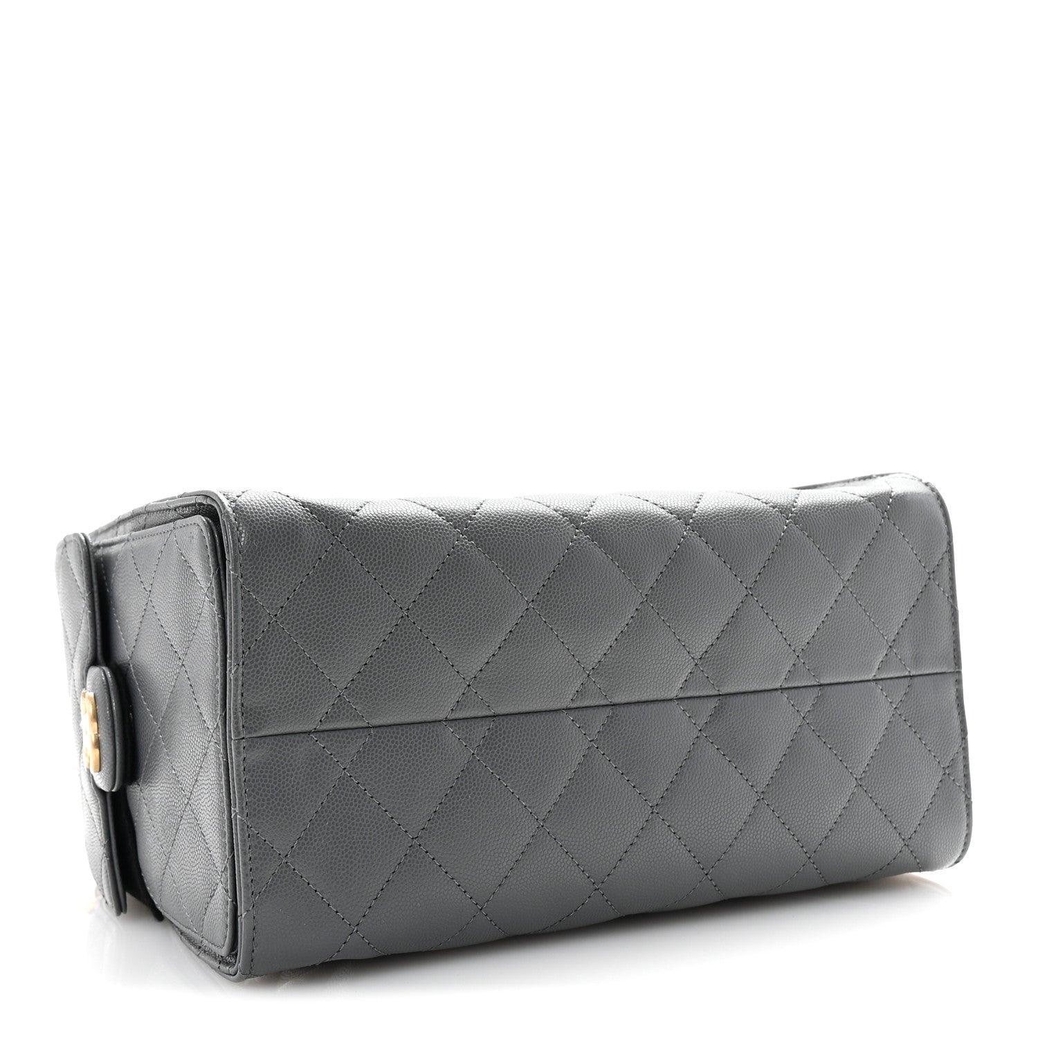 Chanel Caviar Quilted Small Chanel 25 Handbag Dark Grey 4 of 10