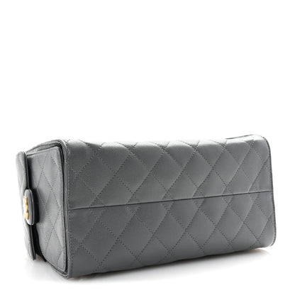 Chanel Caviar Quilted Small Chanel 25 Handbag Dark Grey 4 of 10