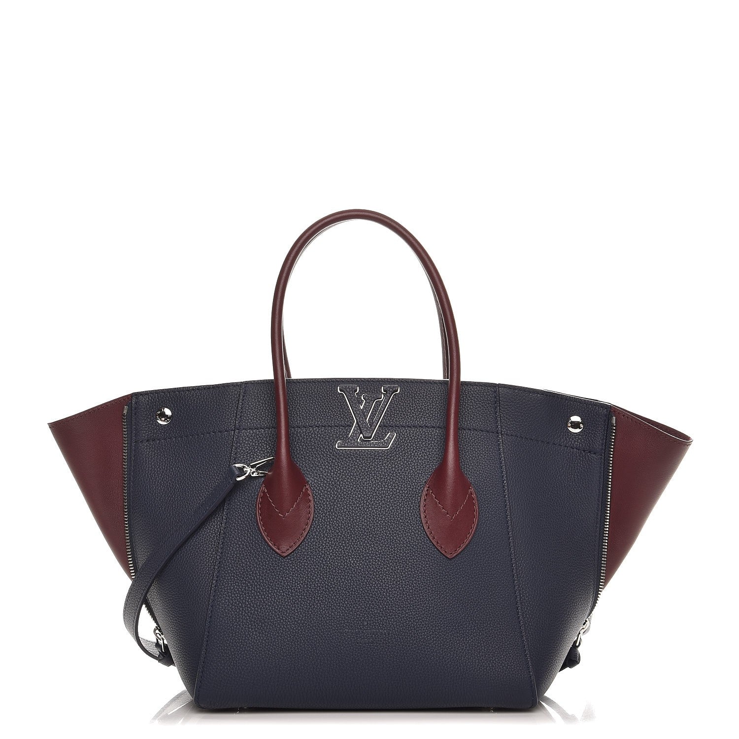 Louis Vuitton Calfskin Freedom Navy 1 of 8