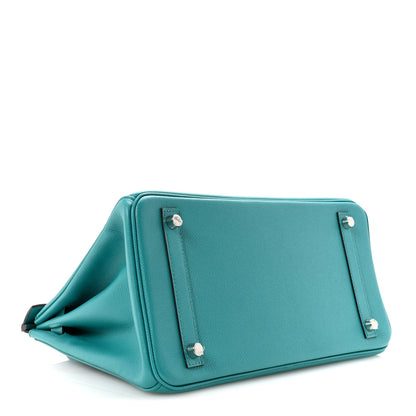 Hermes Epsom Birkin 30 Bleu Paon 4 of 15