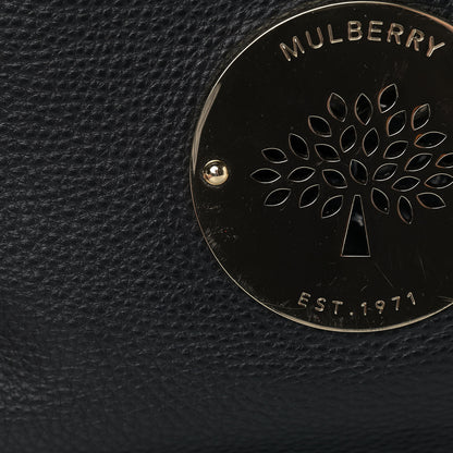 Mulberry Soft Spongy Calfskin Medium Daria Hobo Black 9 of 9