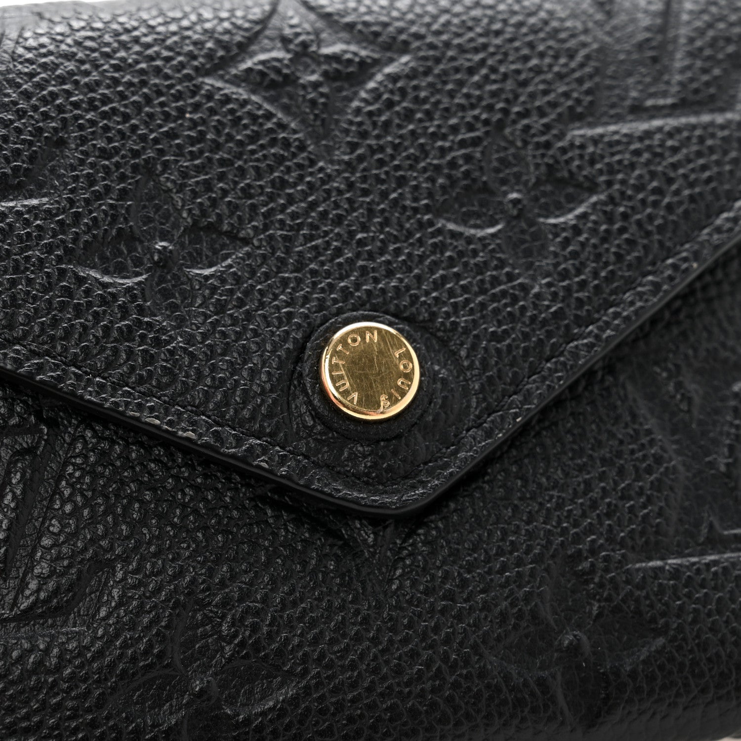 Louis Vuitton Empreinte Victorine Wallet Black 7 of 9
