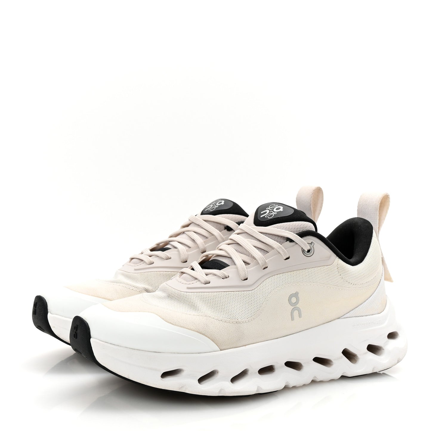 X ON Recycled Polyester Womens Cloudtilt Sneakers 40 Sand White