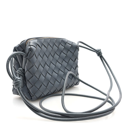 Bottega Veneta Nappa Intrecciato Mini Loop Camera Bag Thunder 3 of 9