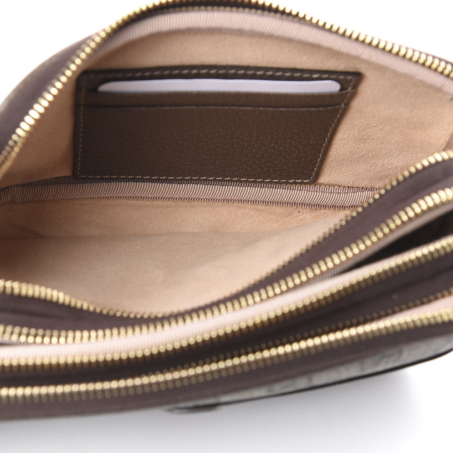 GG Supreme Monogram Web Mini Ophidia GG Bag Brown