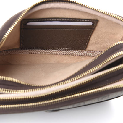 Gucci GG Supreme Monogram Web Mini Ophidia GG Bag Brown 6 of 10