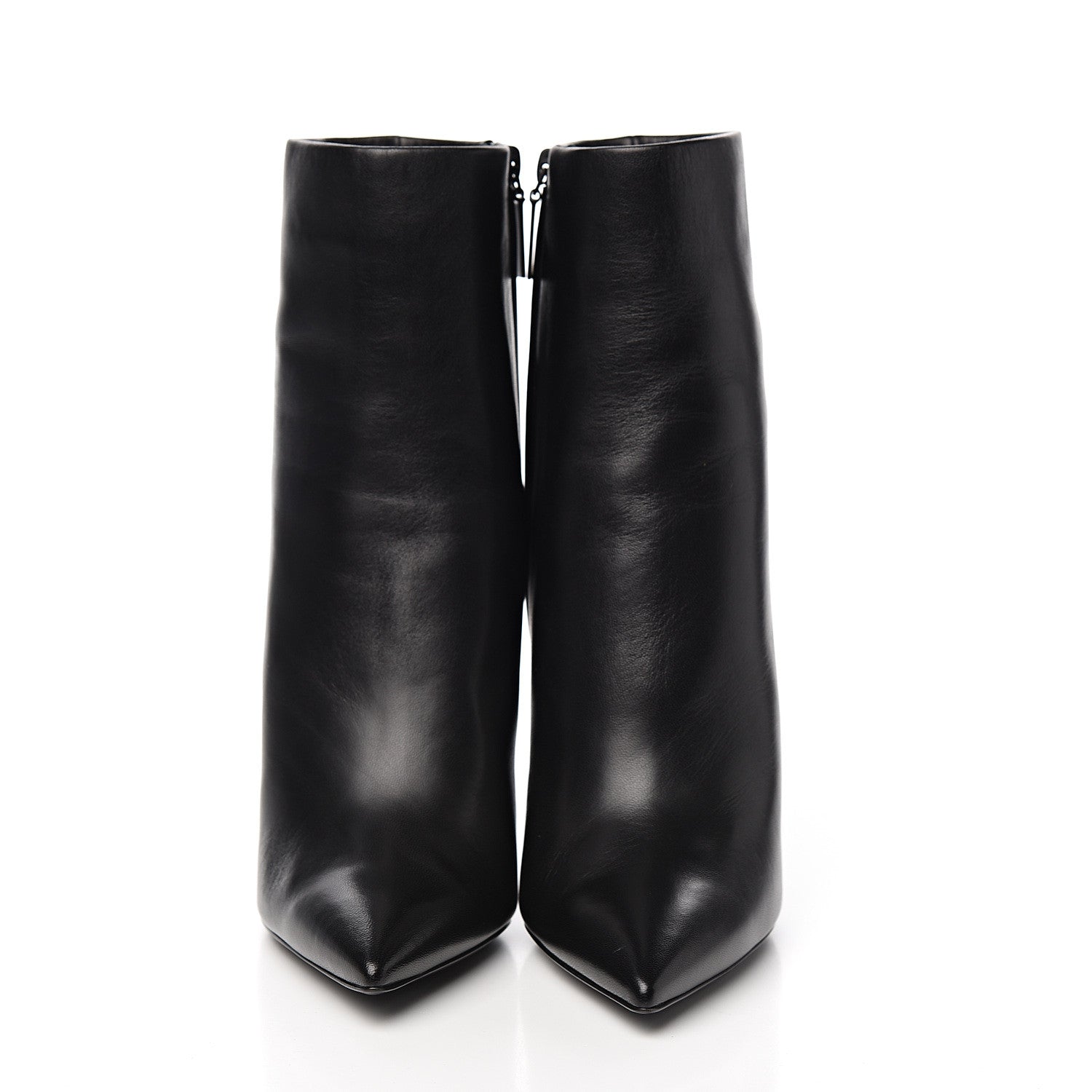 Saint Laurent Calfskin Opyum Ankle Boots 40 Black 2 of 9