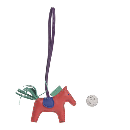 Hermes Milo Lambskin Grigri Rodeo Bag Charm PM Multicolor 2 of 4