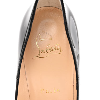 Christian Louboutin Patent So Kate 120 Pumps 37 Black 7 of 8