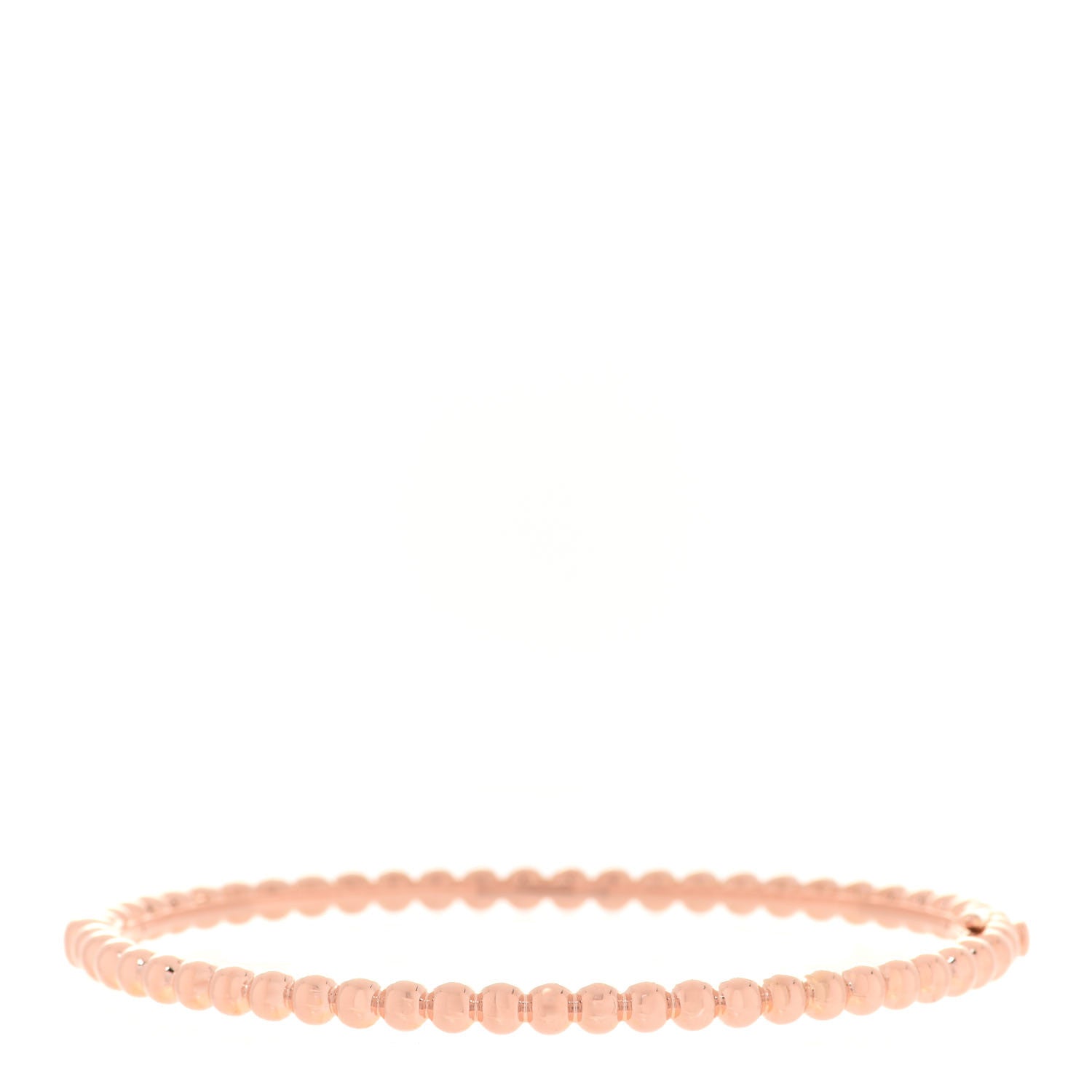 Van Cleef & Arpels 18K Rose Gold Perlee Pearls of Gold Bracelet M 1 of 4