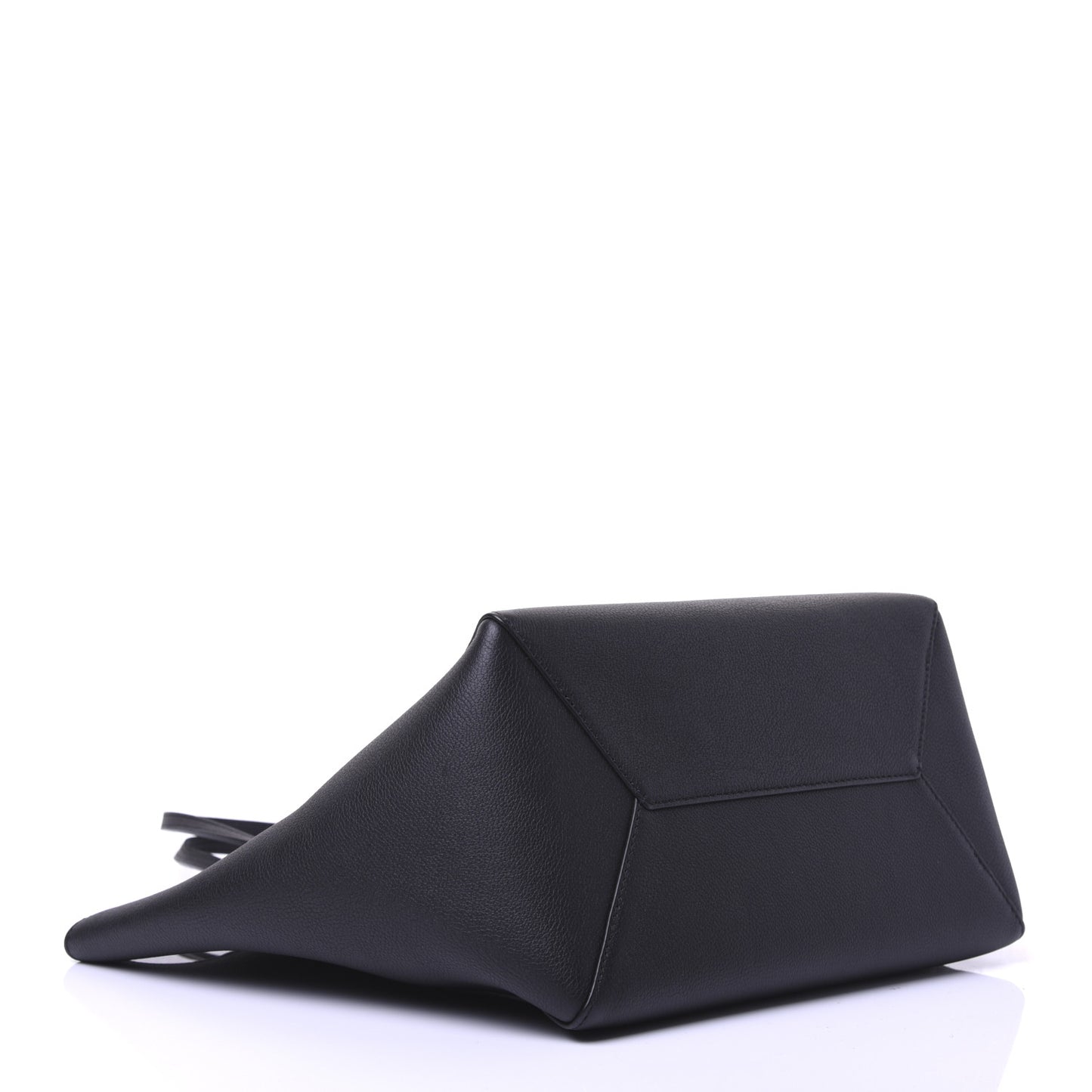 Calfskin Lockme Cabas Black