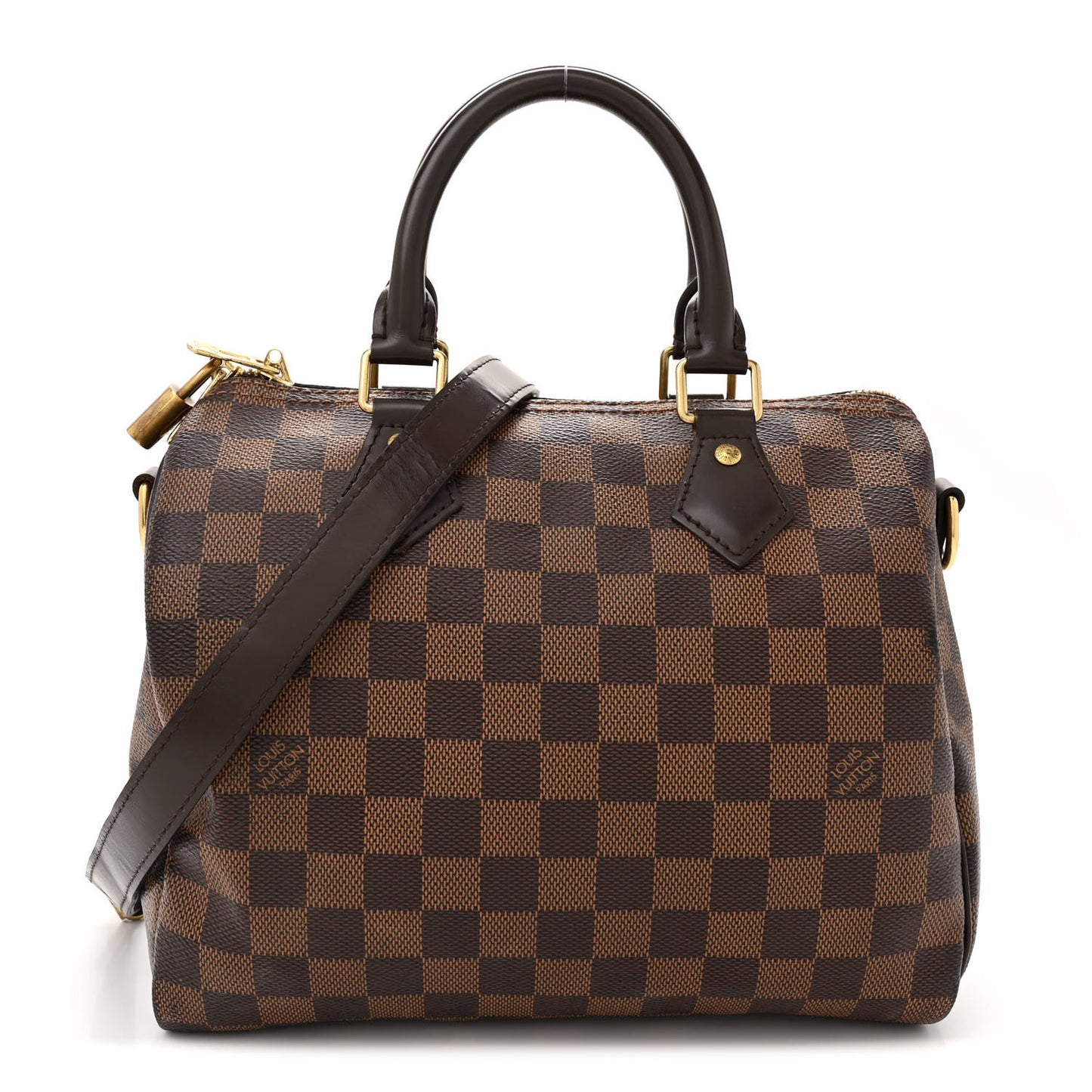 Damier Ebene Speedy Bandouliere 25