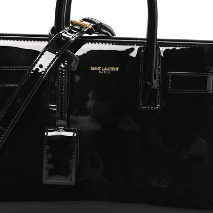 Saint Laurent Patent Nano Sac de Jour Black Black 7 of 10