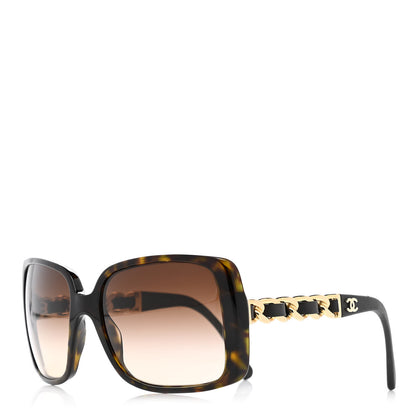 Chanel Tortoise Shell Chain Sunglasses 5208-Q 1 of 8