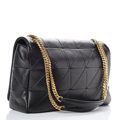 Saint Laurent Lambskin Patchwork Monogram Large Jamie Black 3 of 13