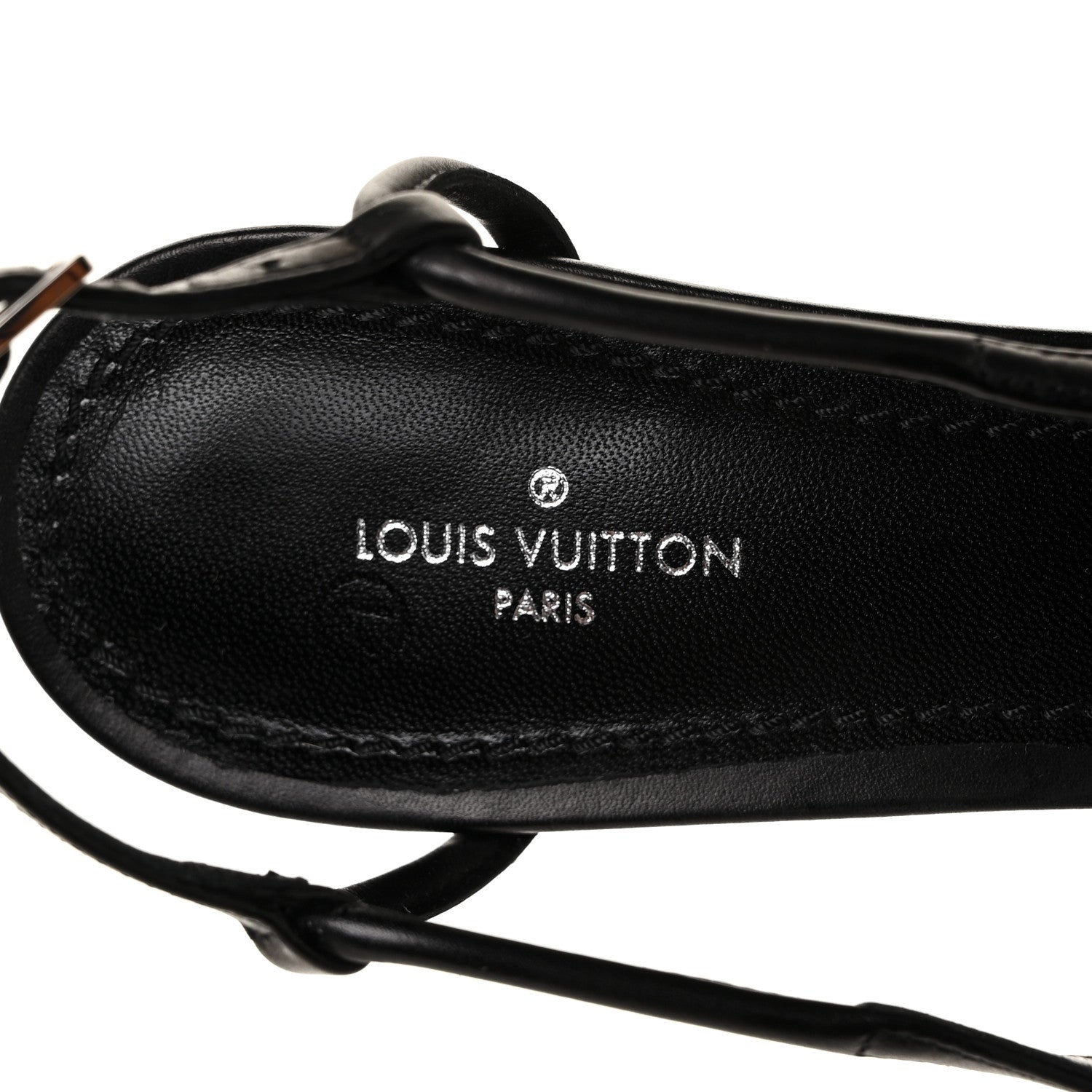 Louis Vuitton Calfskin Urban Twist Slingback Pumps 36 Black 7 of 9