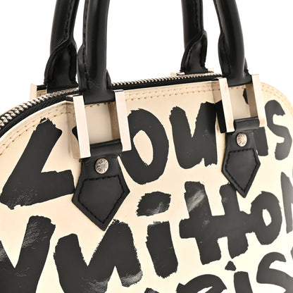 Louis Vuitton Graffiti Alma MM Black 11 of 14