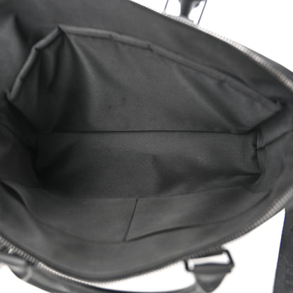 Louis Vuitton Calfskin Aerogram Takeoff Briefcase Black 5 of 11