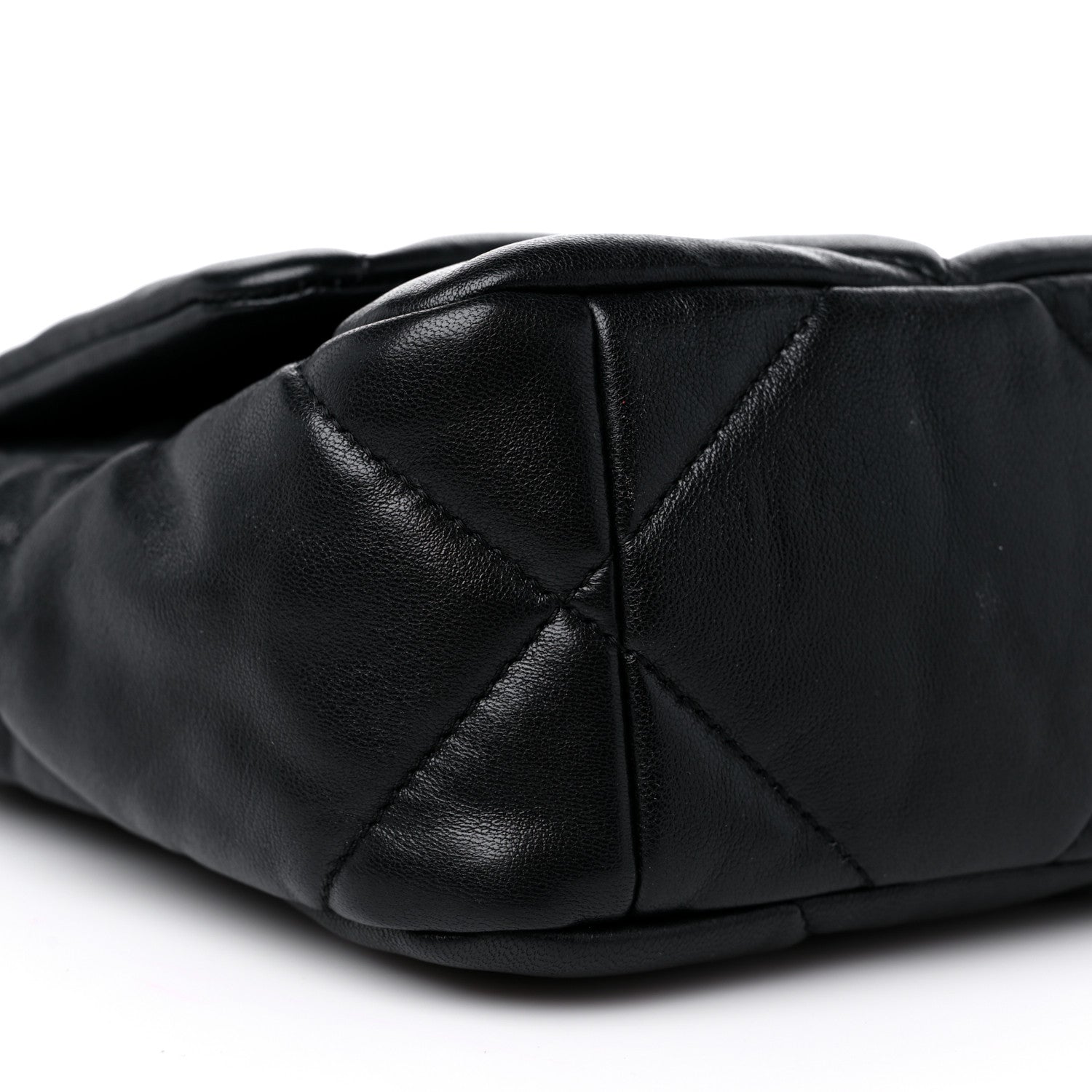 Chanel Lambskin Quilted Medium Chanel 19 Flap Black 9 of 11