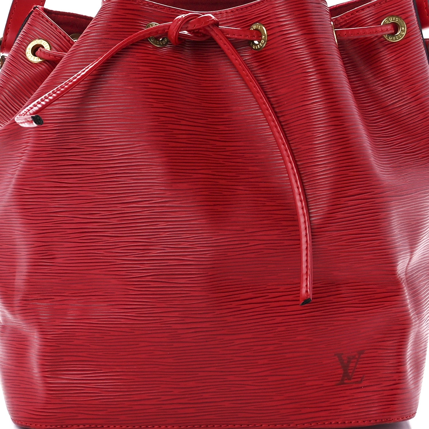 Louis Vuitton Epi Petit Noe Castillan Red 8 of 11