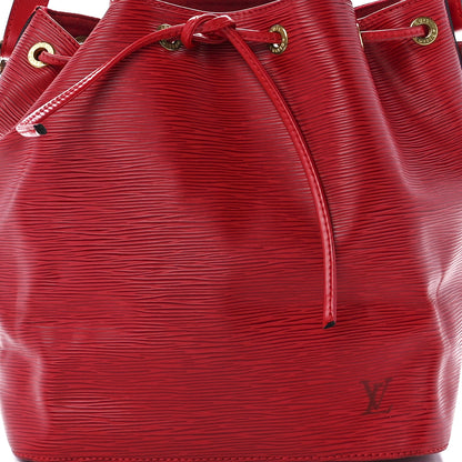 Louis Vuitton Epi Petit Noe Castillan Red 8 of 11