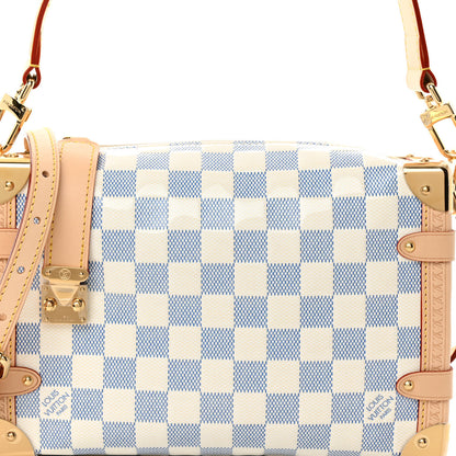 Louis Vuitton Damier Vernis Calfskin Side Trunk MM Celeste Blue 7 of 10