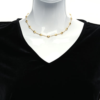 Marco Bicego 18K Yellow Gold Medium Siviglia Bead Short Necklace 2 of 4