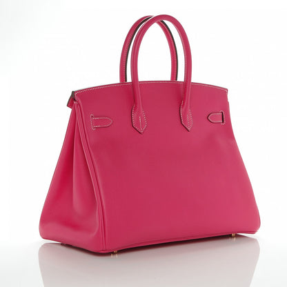 Hermes Epsom Birkin 35 Rose Tyrien 3 of 7