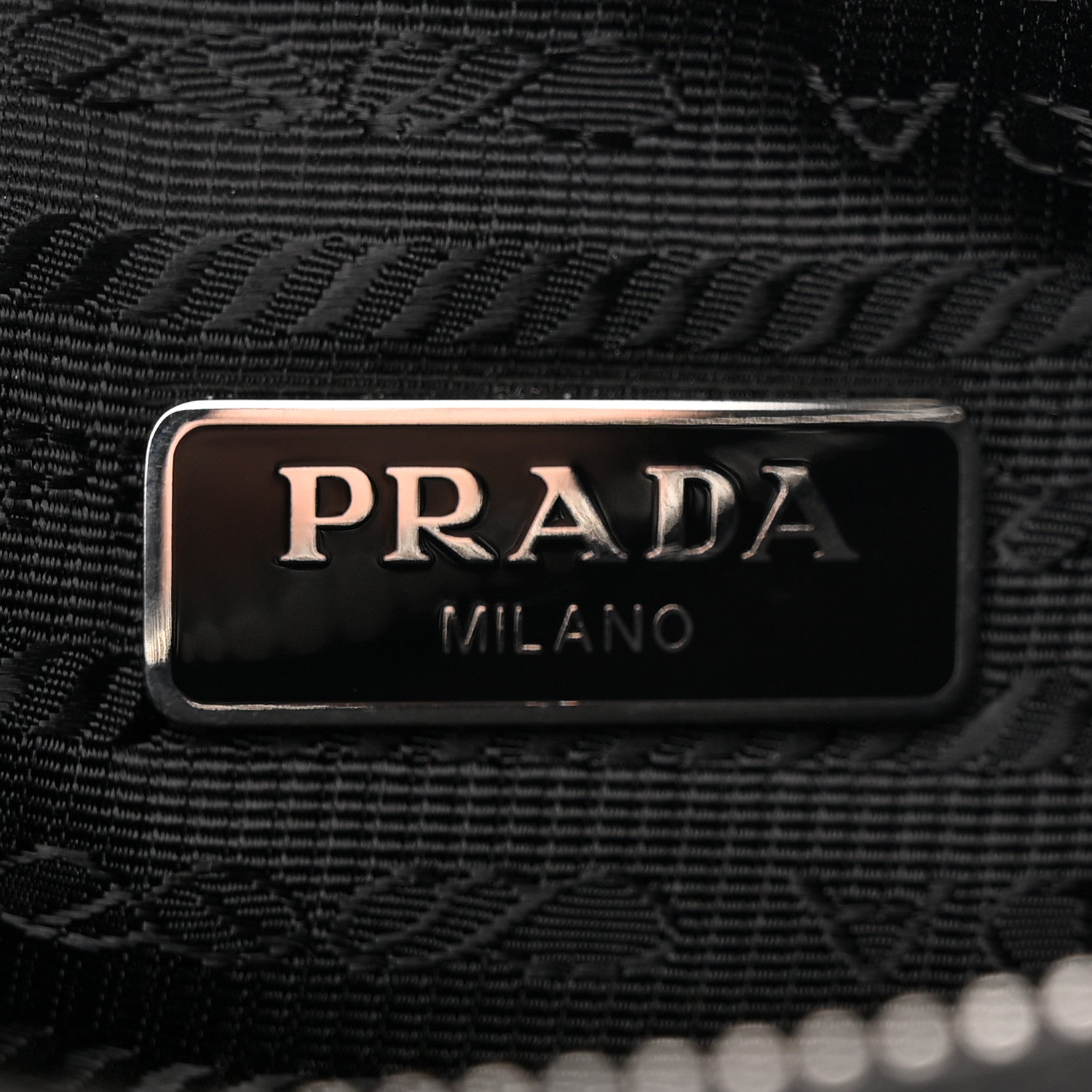 Prada Nylon Re-Edition 2005 Shoulder Bag Black 6 of 11