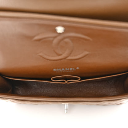 Chanel Caviar Quilted Medium Double Flap Brown 4 of 10