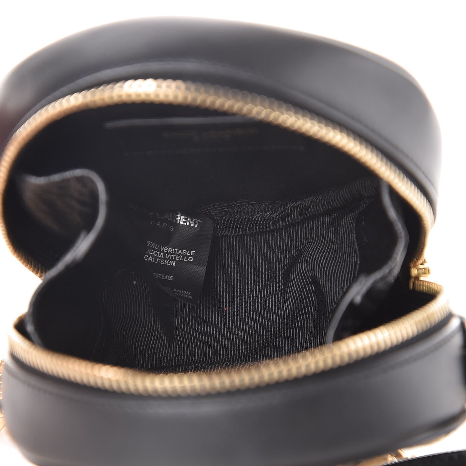 Saint Laurent Sequin Small Bubble Chain Crossbody Black 5 of 8