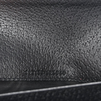 Gucci Calfskin Web Ophidia Continental Wallet Black 6 of 6