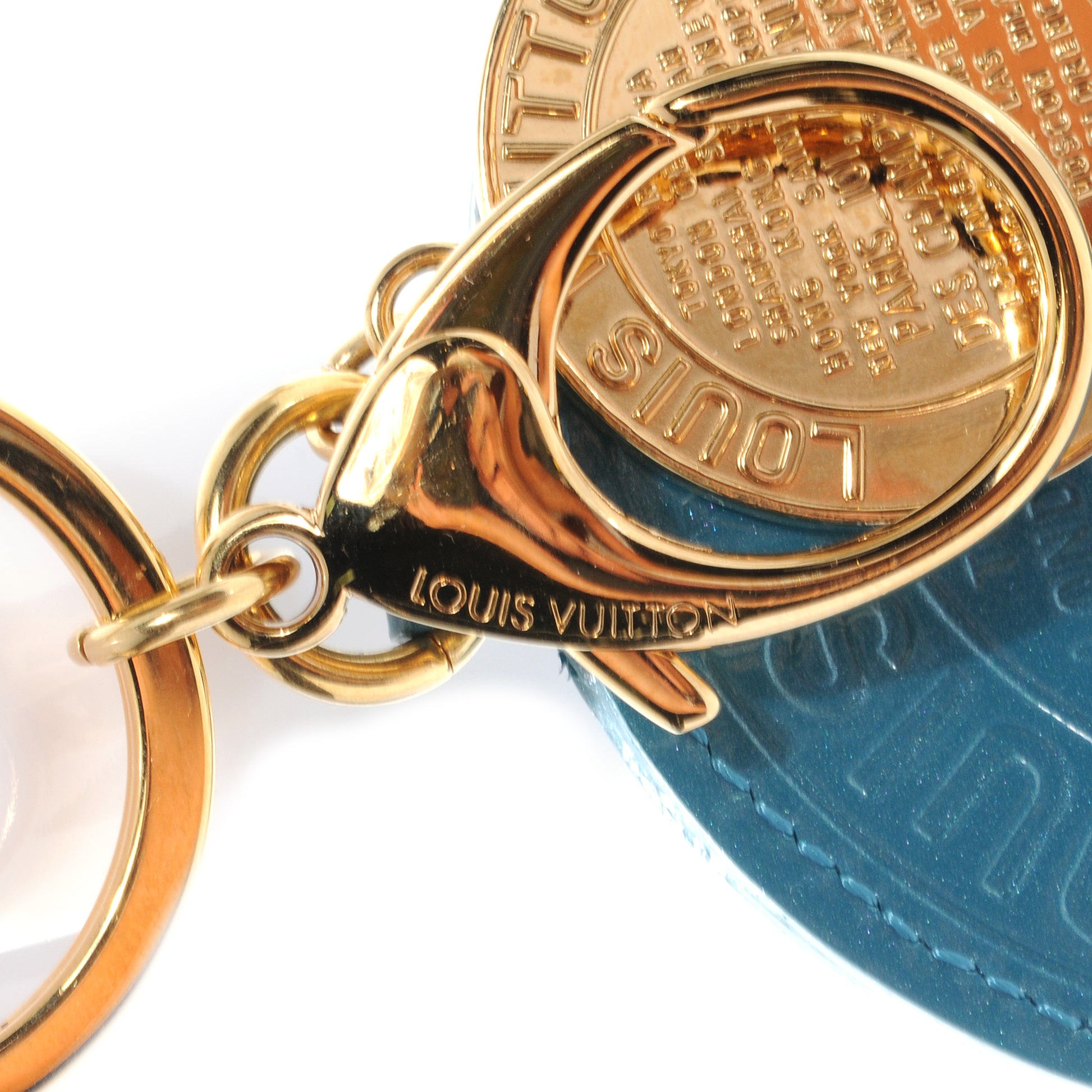 Louis Vuitton Vernis Trunks and Bags Bag Charm Blue Galactic 3 of 4