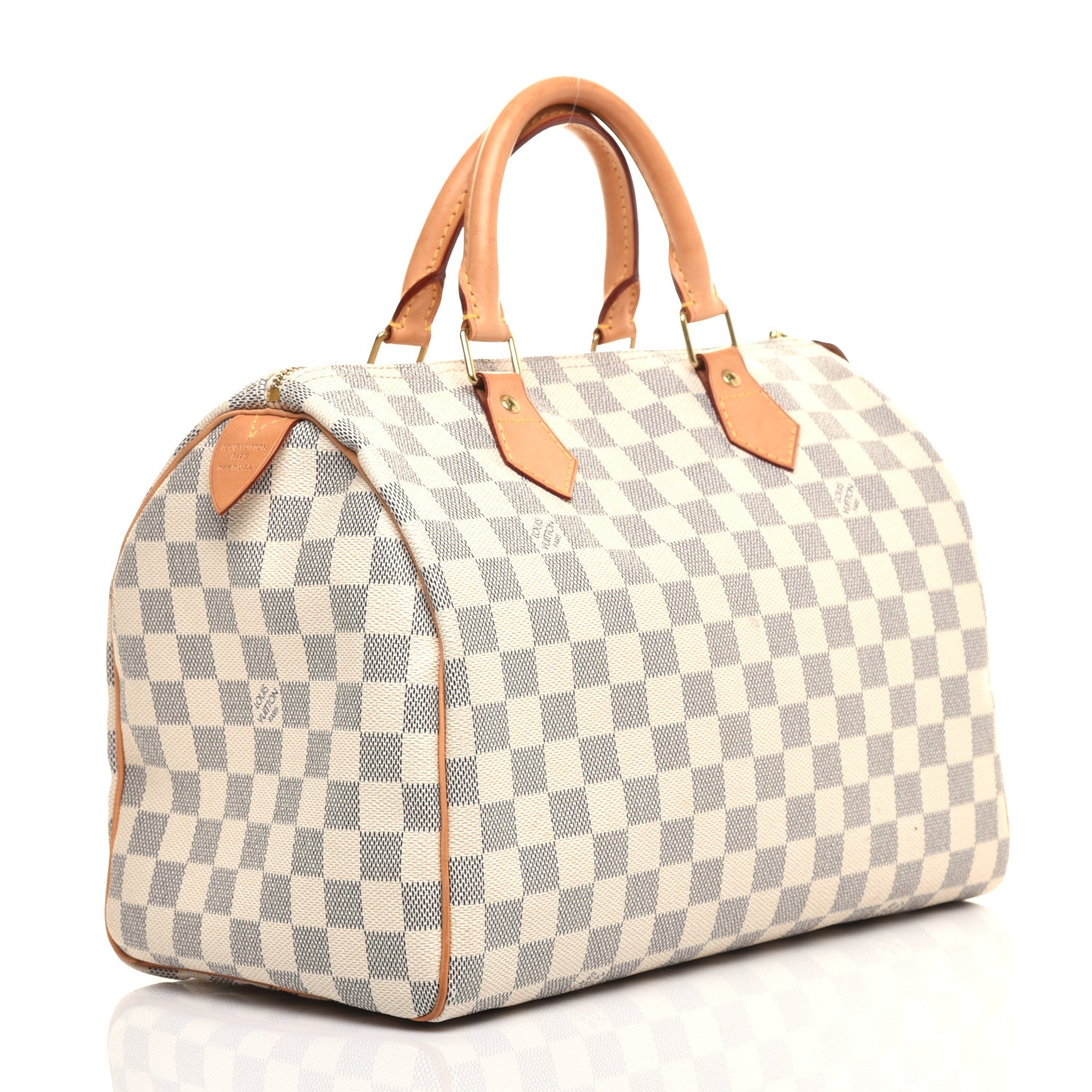 Louis Vuitton Damier Azur Speedy 30 3 of 13
