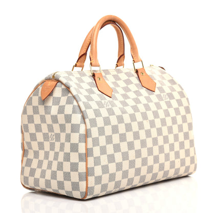 Louis Vuitton Damier Azur Speedy 30 3 of 13