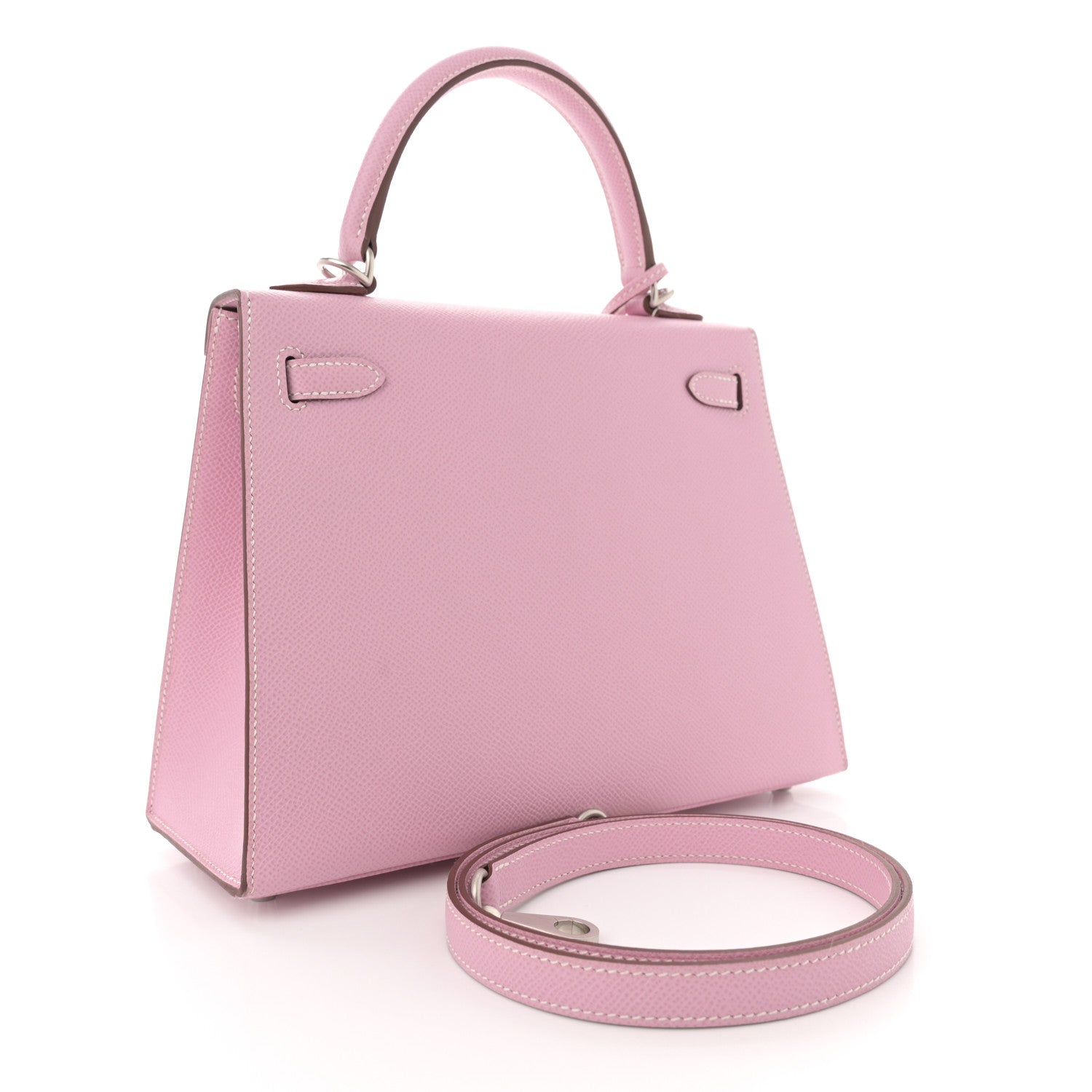 Hermes Epsom Horseshoe Kelly Sellier 25 Mauve Sylvestre Rose Mexico 3 of 11