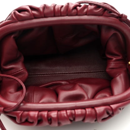 Bottega Veneta Butter Calfskin The Mini Pouch Bordeaux 5 of 8