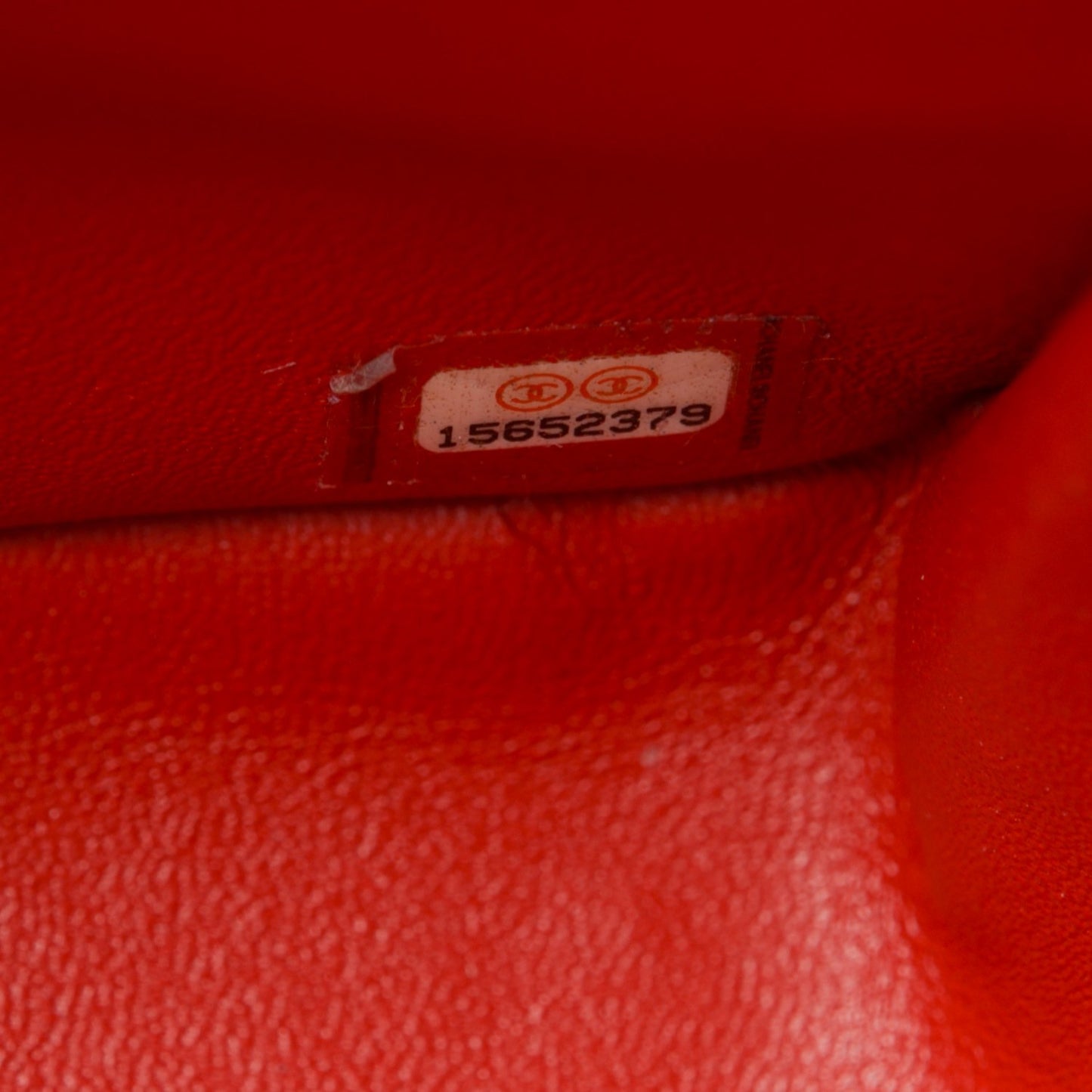 Lambskin Quilted Jumbo Double Flap Red