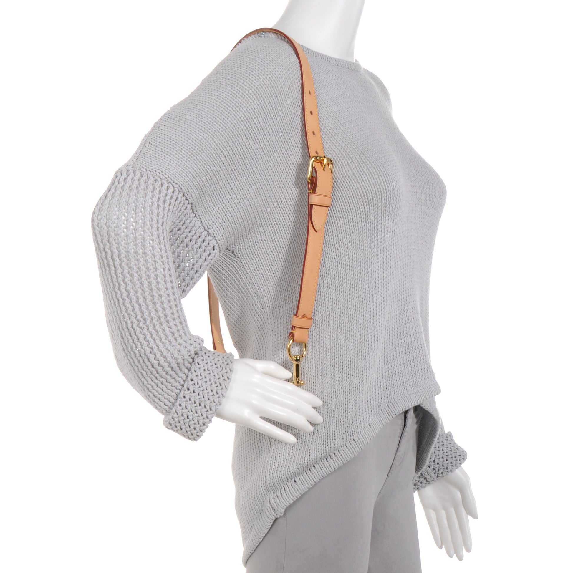 Louis Vuitton Vachetta Leather Adjustable Strap 2 of 5