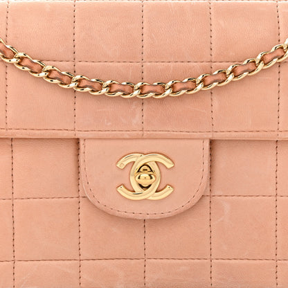 Chanel Lambskin East West Chocolate Bar Flap Beige 9 of 12