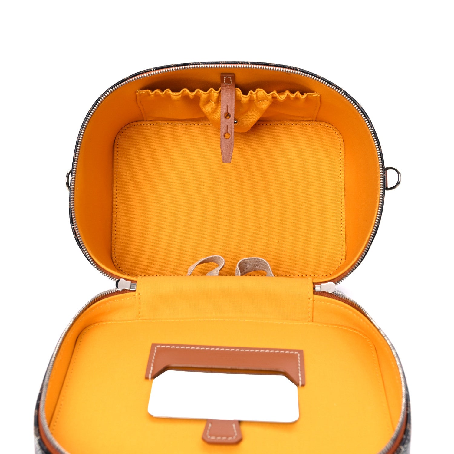 Goyard Goyardine Muse Vanity Case Black Gold 7 of 9