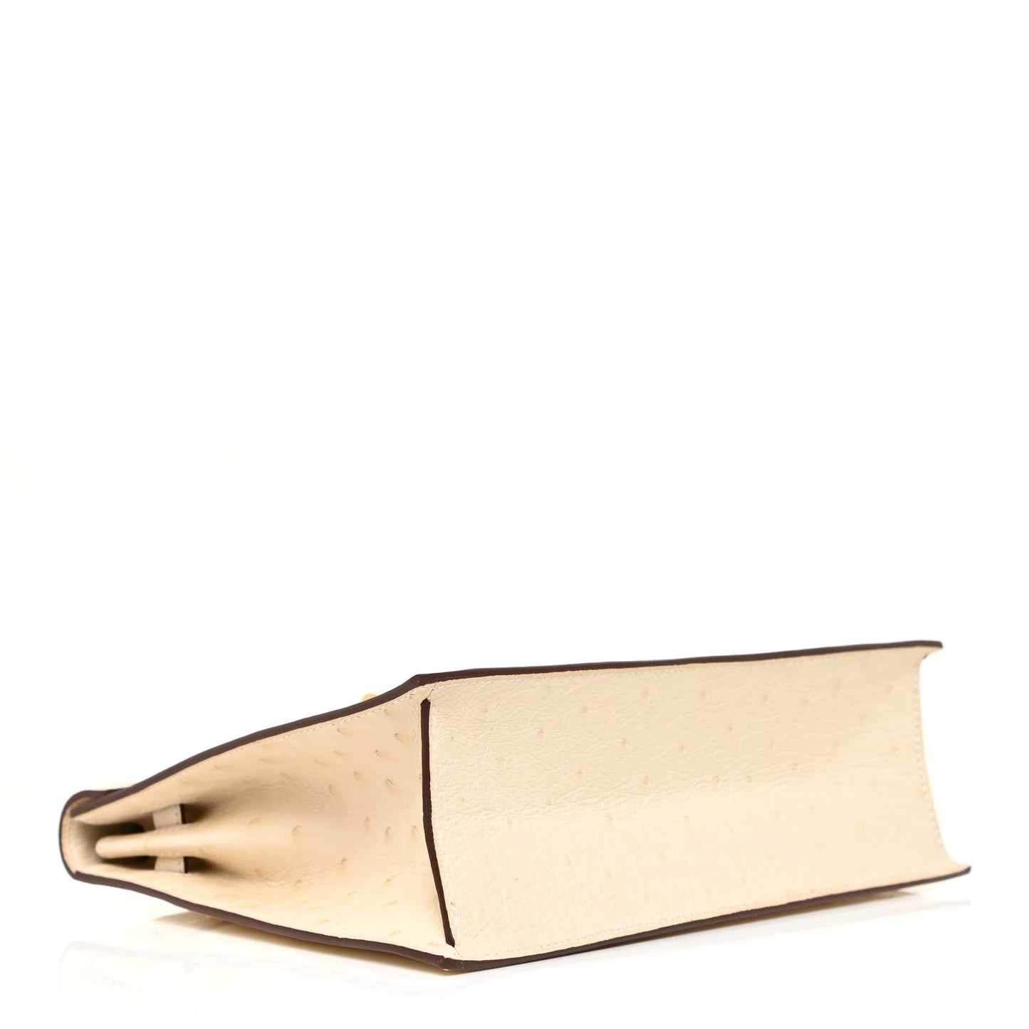 Ostrich Kelly Danse II Belt Bag Nata