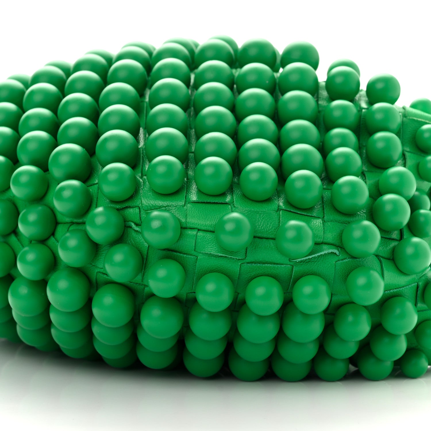 Bottega Veneta Nappa Studded Intrecciato Mini Jodie Parakeet 10 of 12