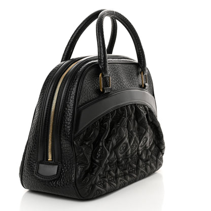 Louis Vuitton Lambskin Vienna Mizi Black 3 of 11