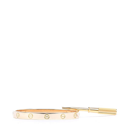 Cartier 18K Yellow Gold LOVE Bracelet 17 6 of 7