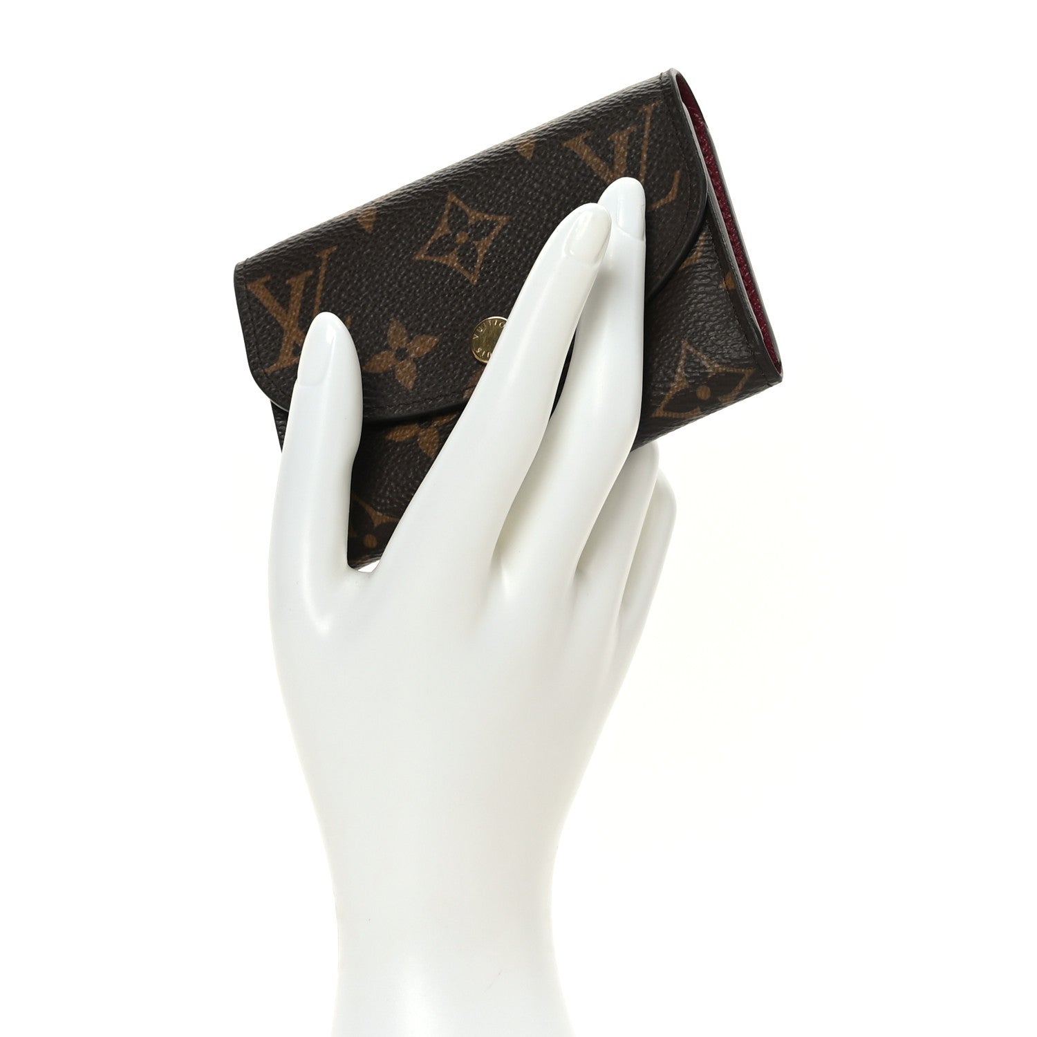 Louis Vuitton Monogram Rosalie Coin Purse Fuchsia 2 of 6