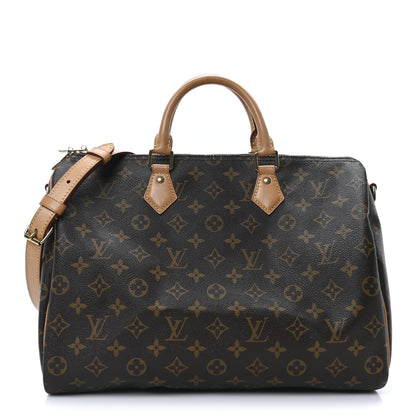 Louis Vuitton Monogram Speedy Bandouliere 35 1 of 9