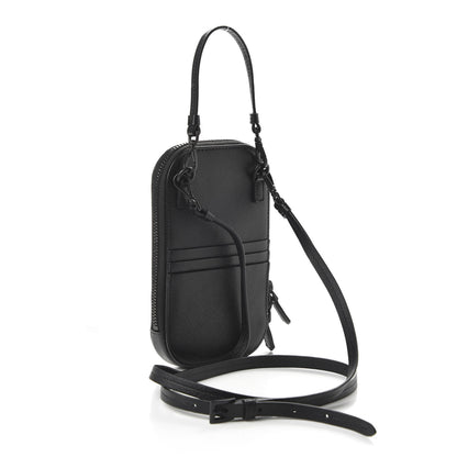 Prada Saffiano Mini Bag Black 3 of 9
