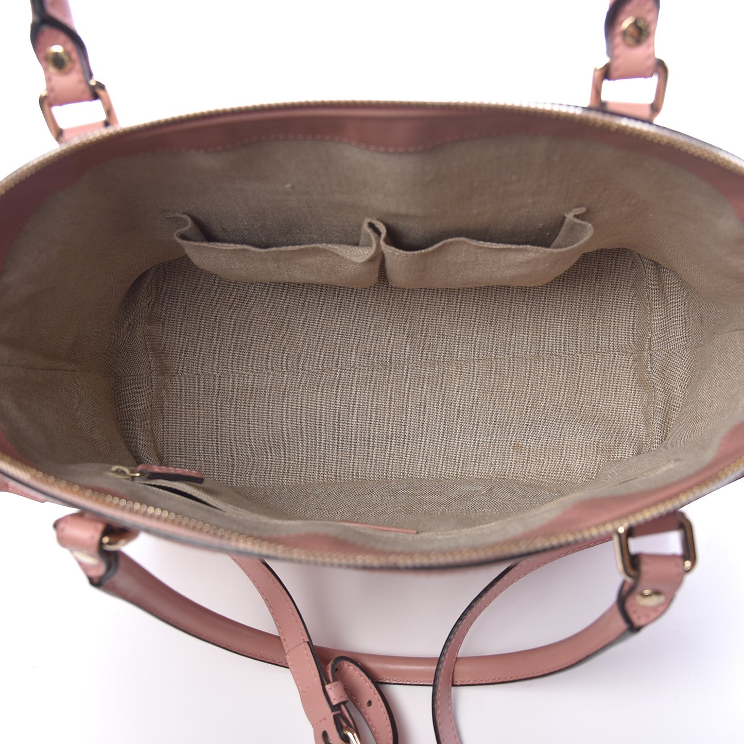 Soft Microguccissima Large Dome Satchel Soft Pink