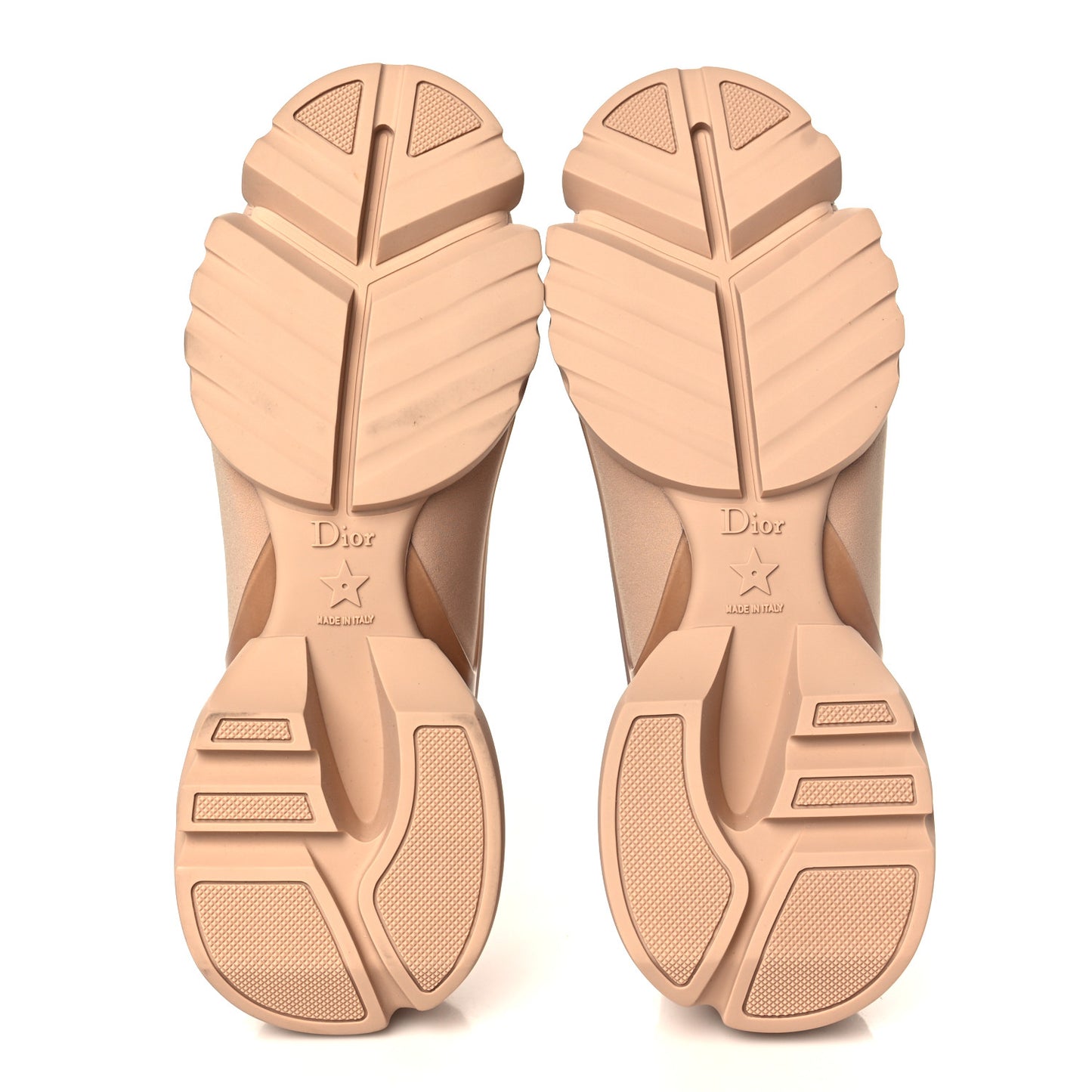 Neoprene Rubber Womens D-Connect Sneakers 38 Nude